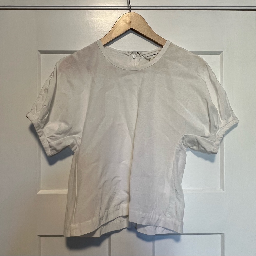 Club Monaco white top
